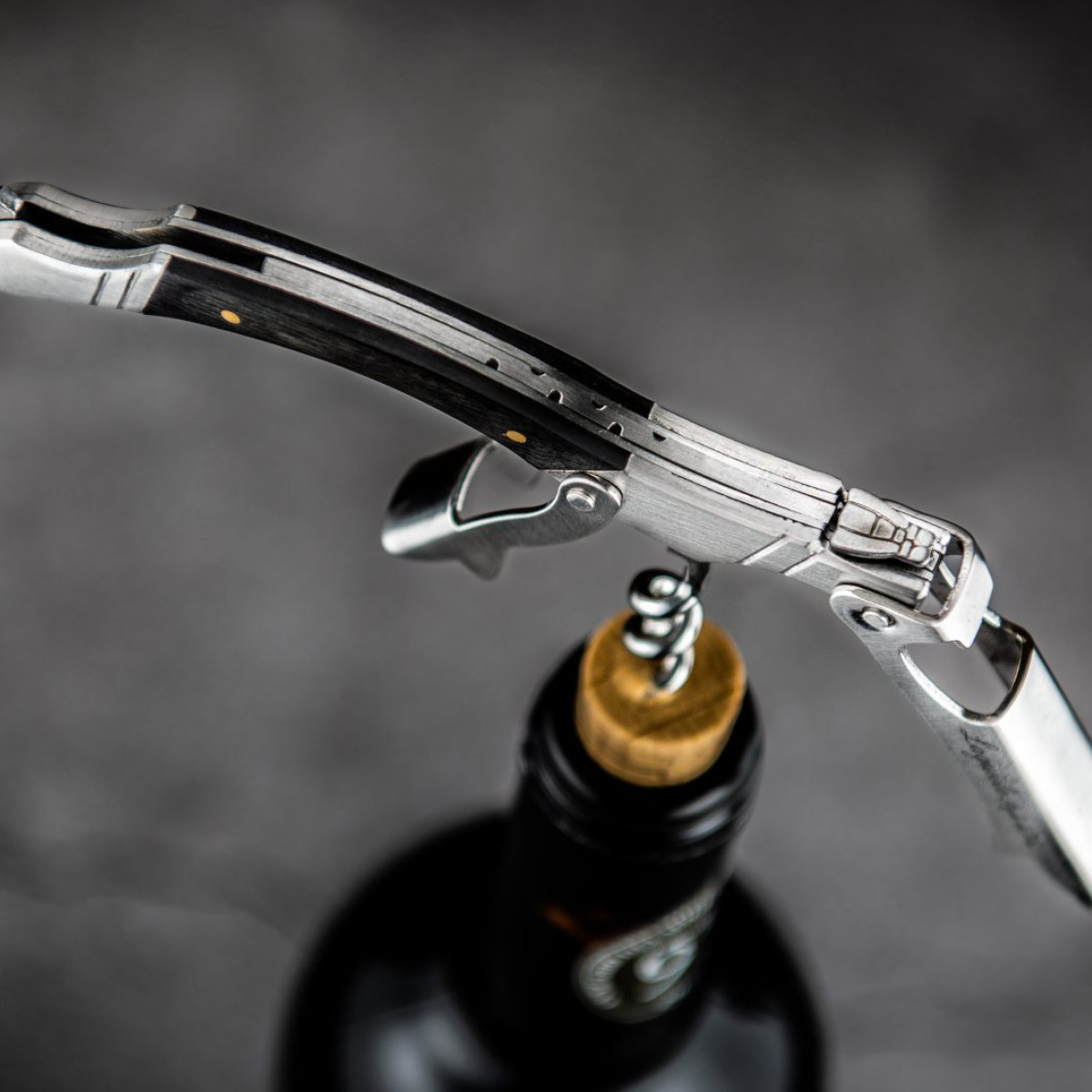 Laguiole Style de Vie Korkskruv svart ebenholts