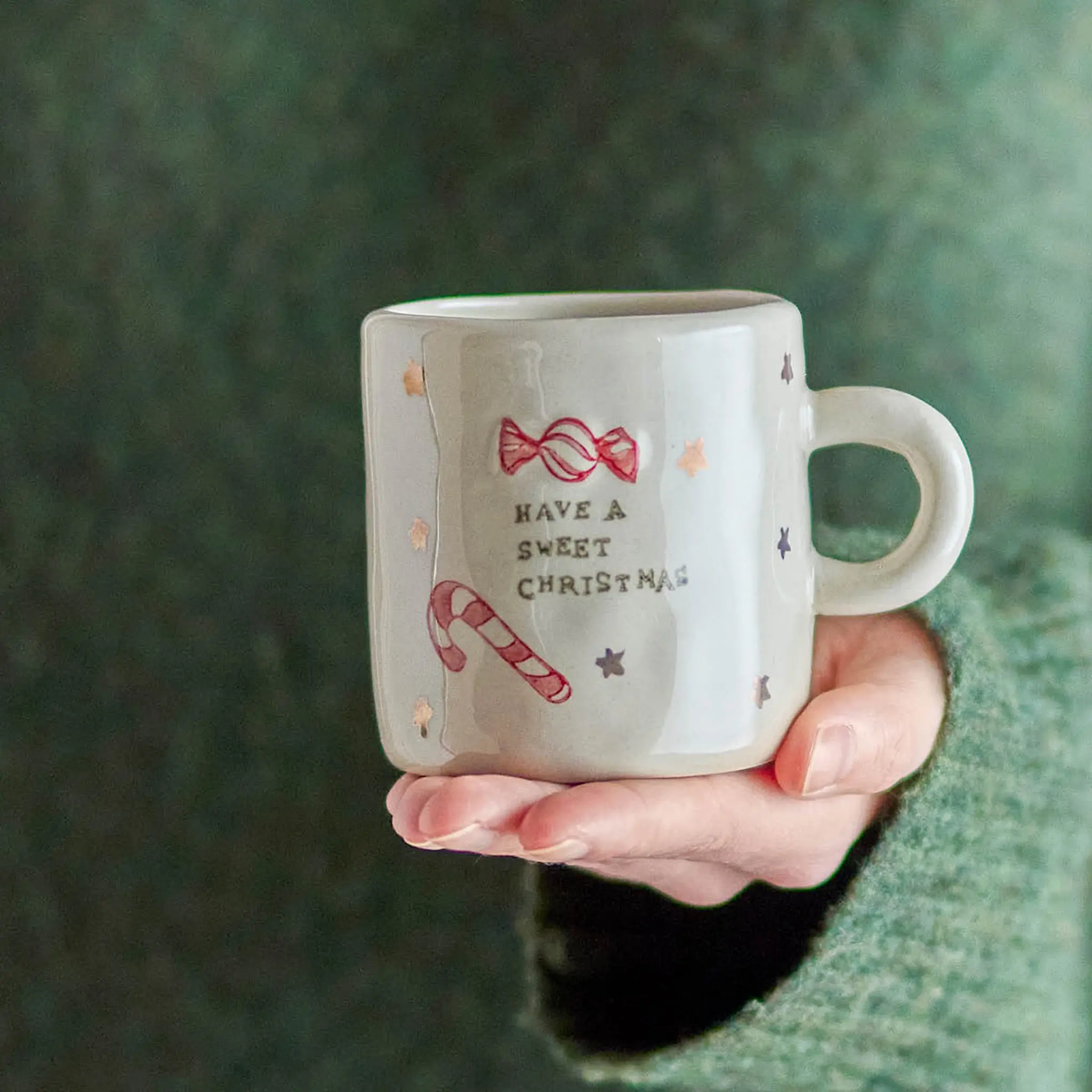 Bloomingville Christy krus 25 cl Have A Sweet Christmas