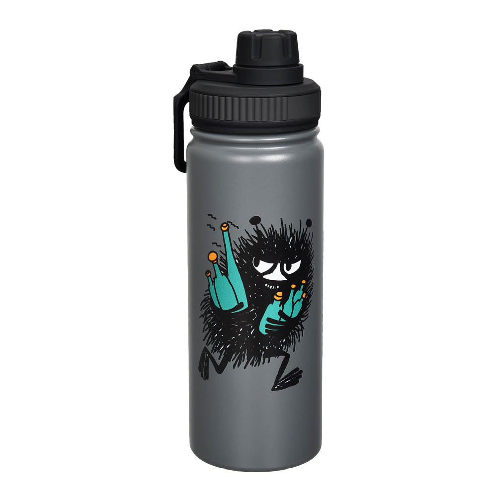 Nordicbuddies - Muumi Termospullo Haisuli 0,55 L Harmaa