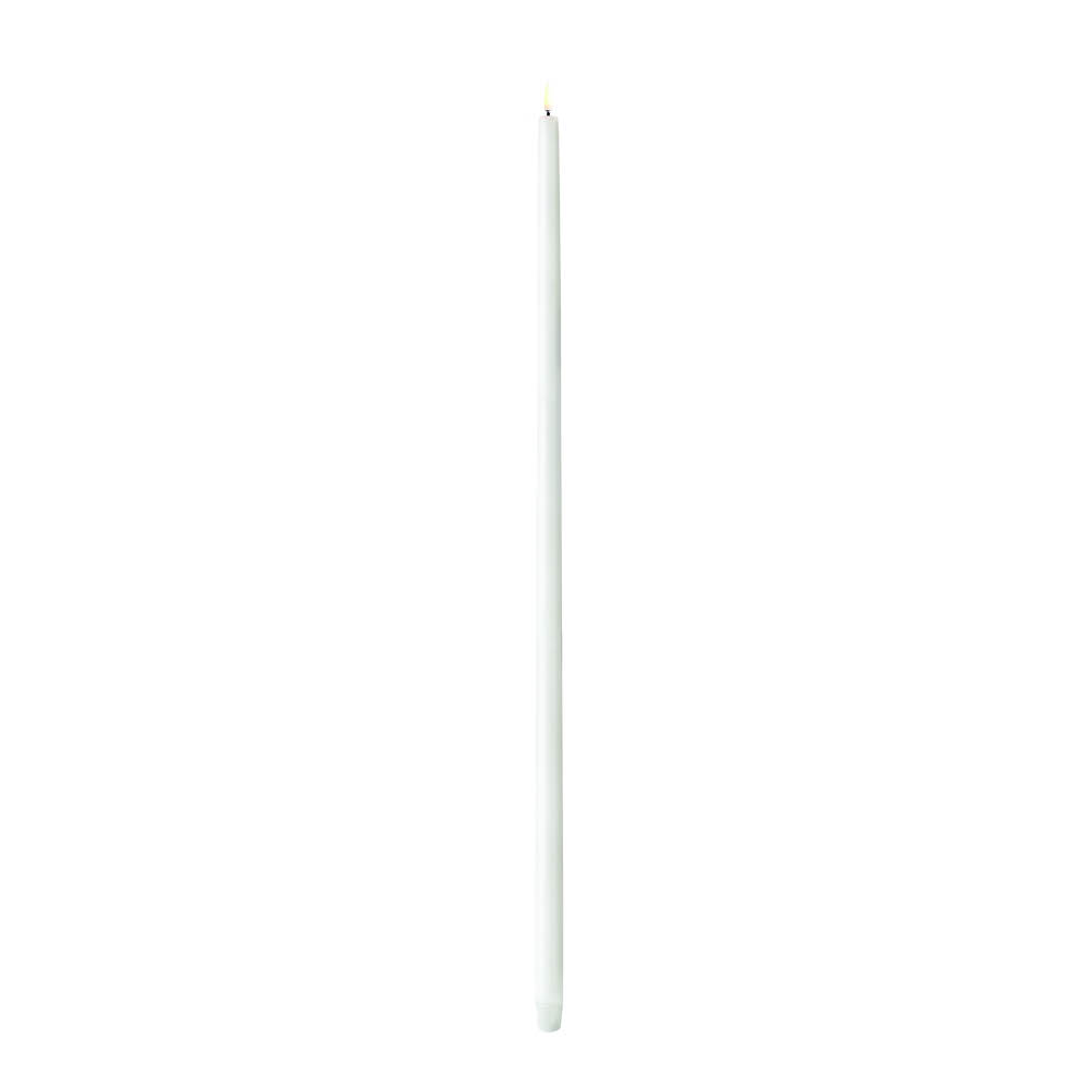 Uyuni Lighting LED Antiikkikynttilä 2,3x75 cm 1 kpl Valkoinen