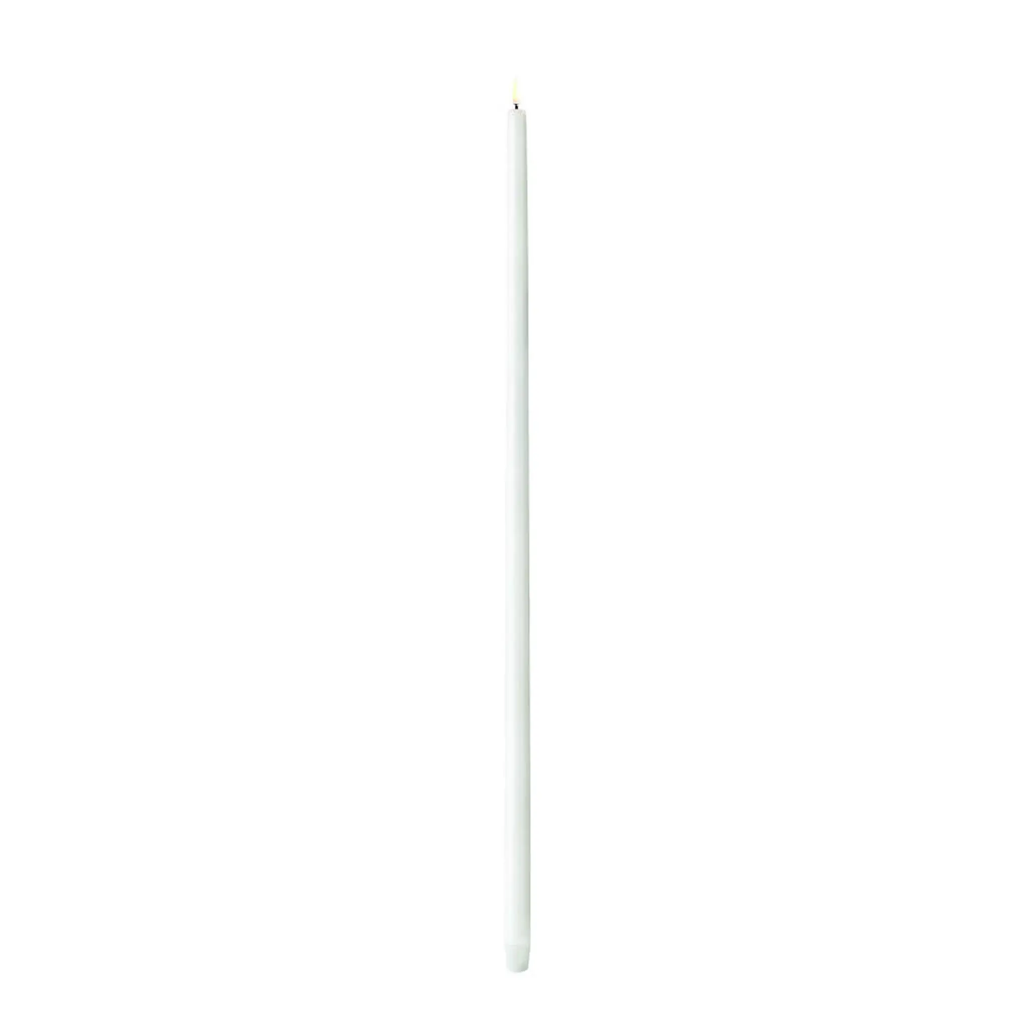 Uyuni Lighting LED Antiikkikynttilä 2,3x75 cm 1 kpl Valkoinen
