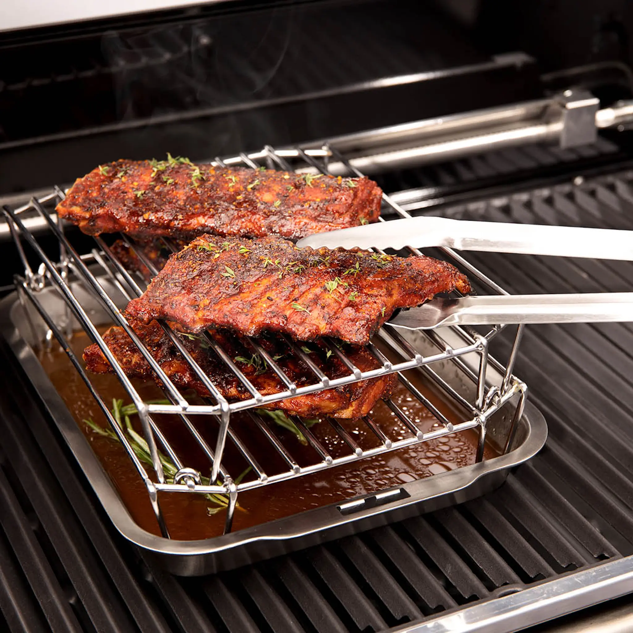 Broil King Värmehylla 23x32 cm 2-pack rostfritt stål