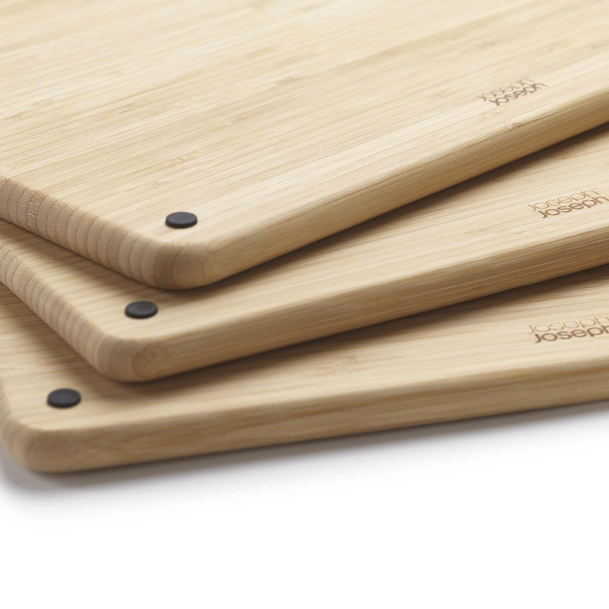 Joseph Joseph Folio skjærebrett i bambus 34x24 cm 3 stk