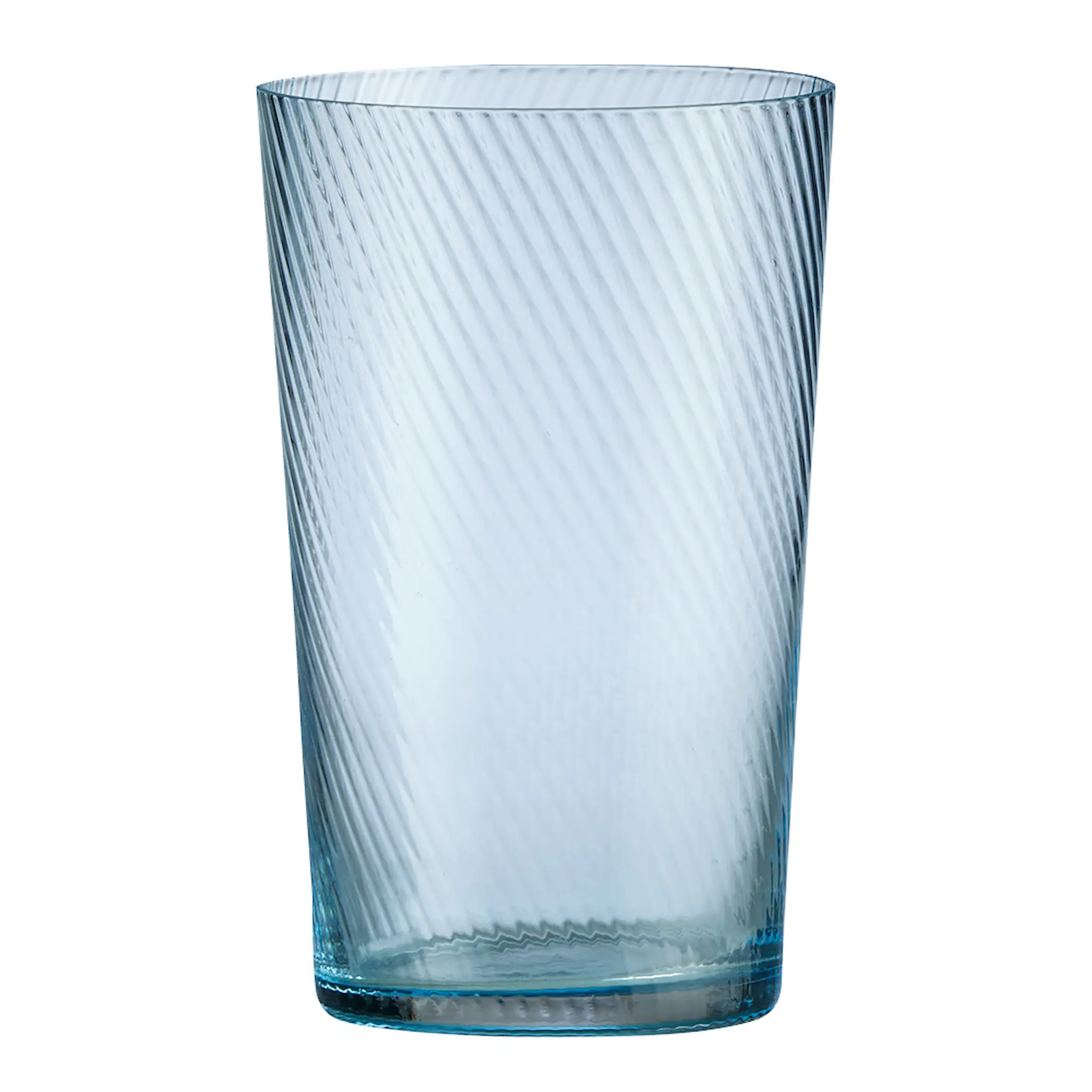 Aida RAW Unique swirl highball glas 45 cl light blue