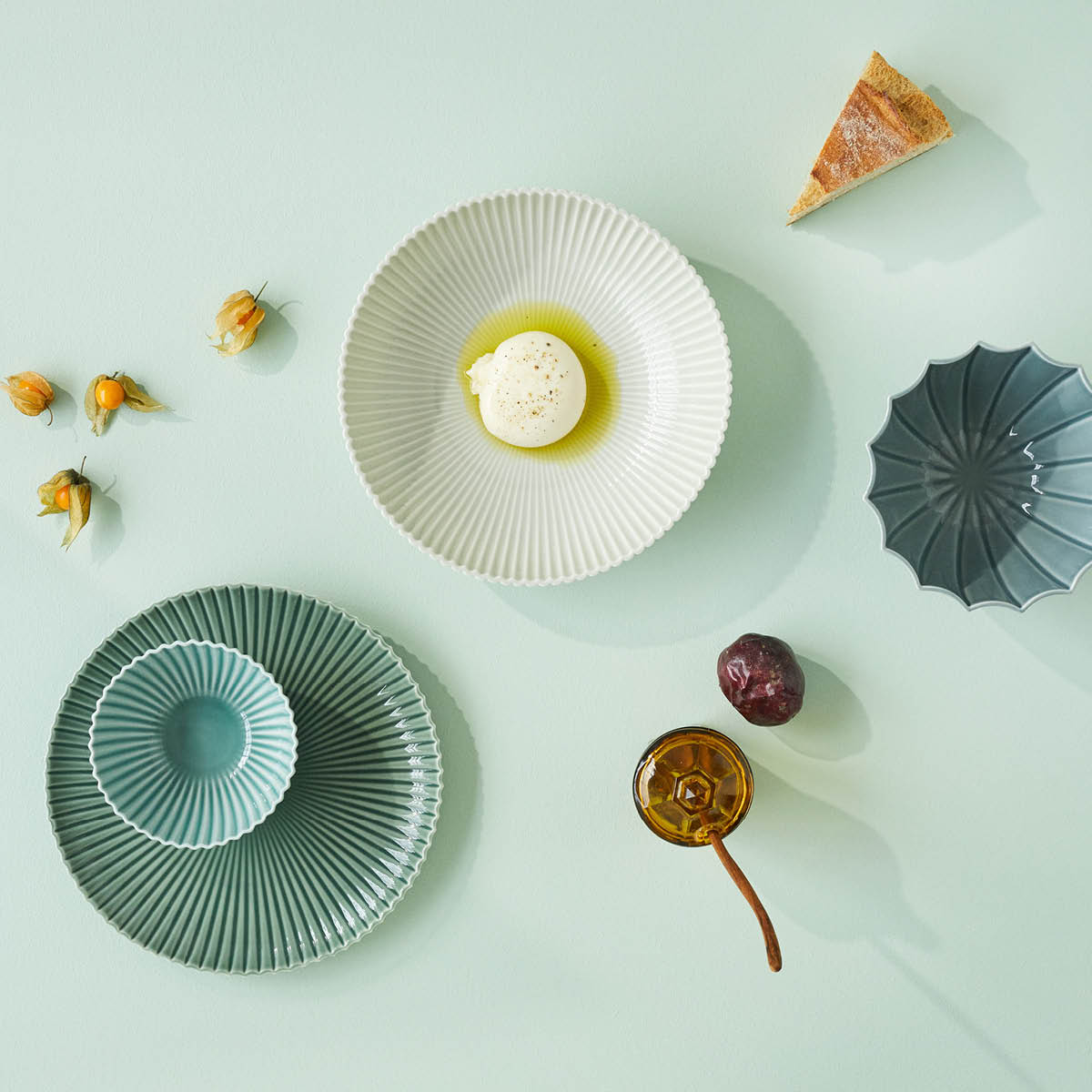 Dottir Samsurium serveringsskål 25,4 cm grå