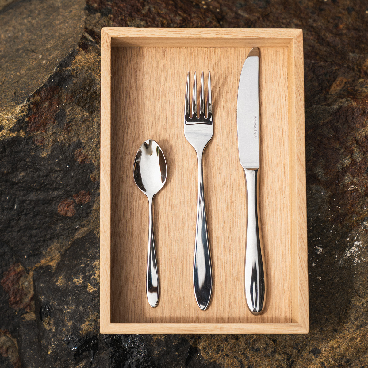 Hardanger bestikk Fjord Teelusikka 14 cm