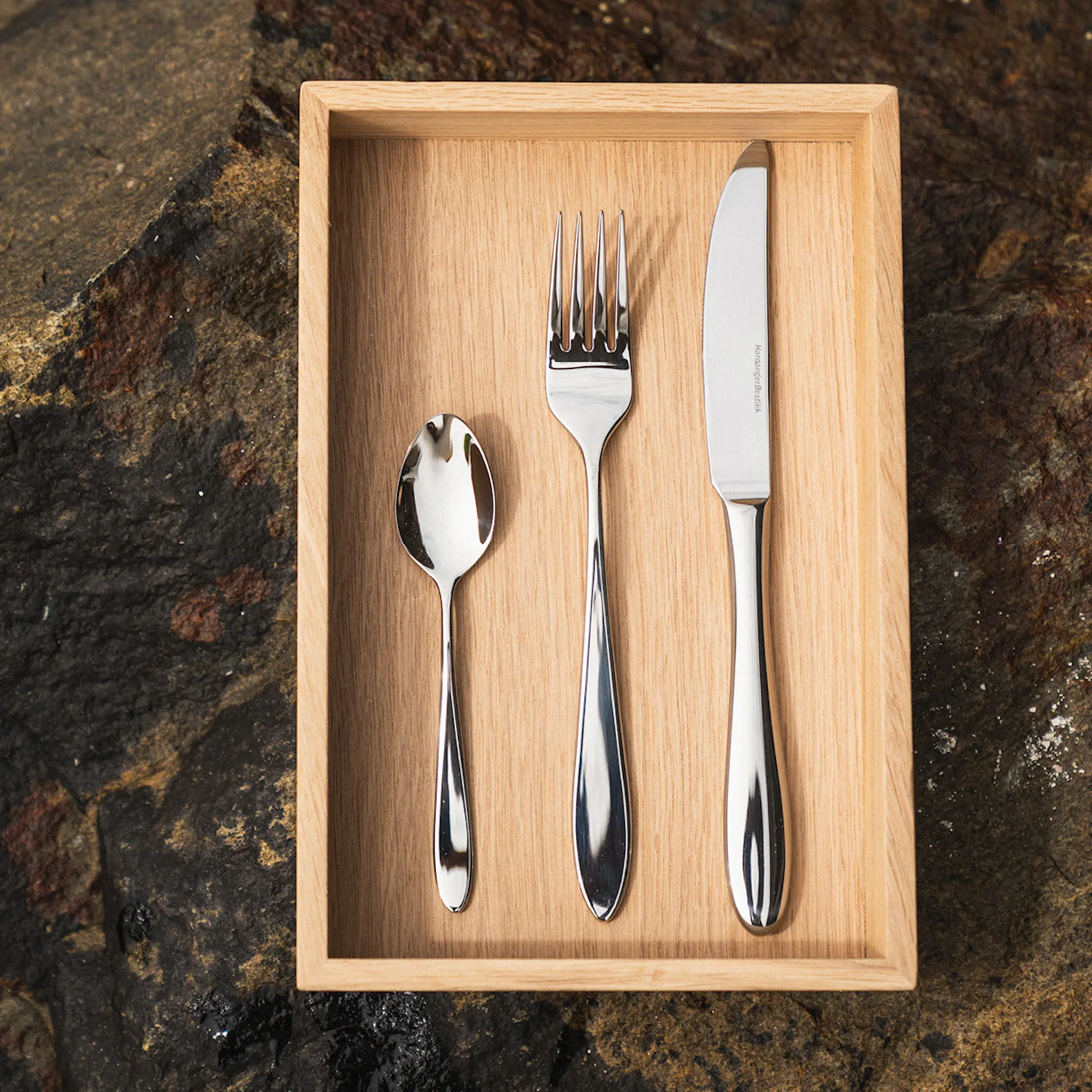 Hardanger bestikk Fjord Tesked 14 cm