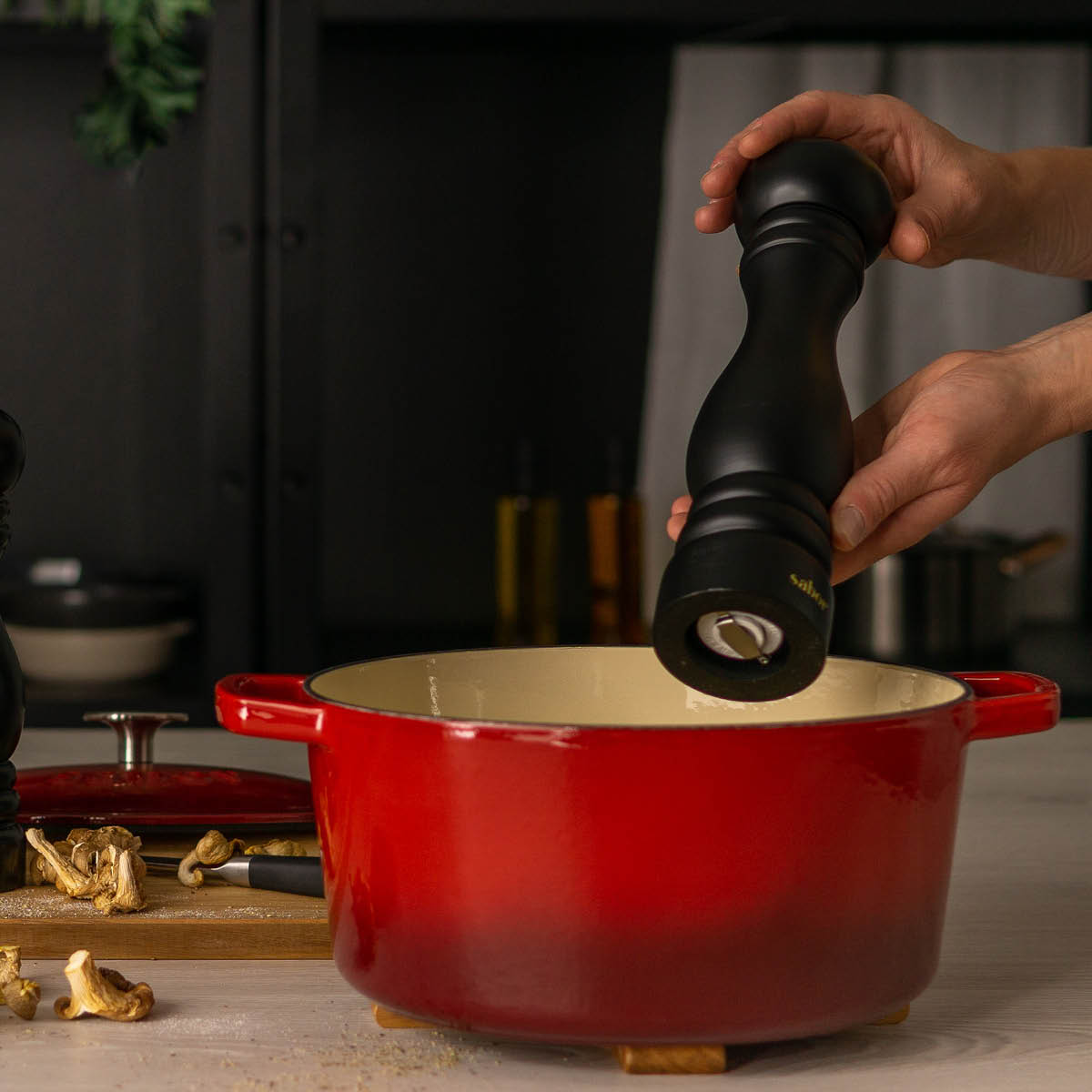 Sabor Pepperkvern 20 cm matt svart