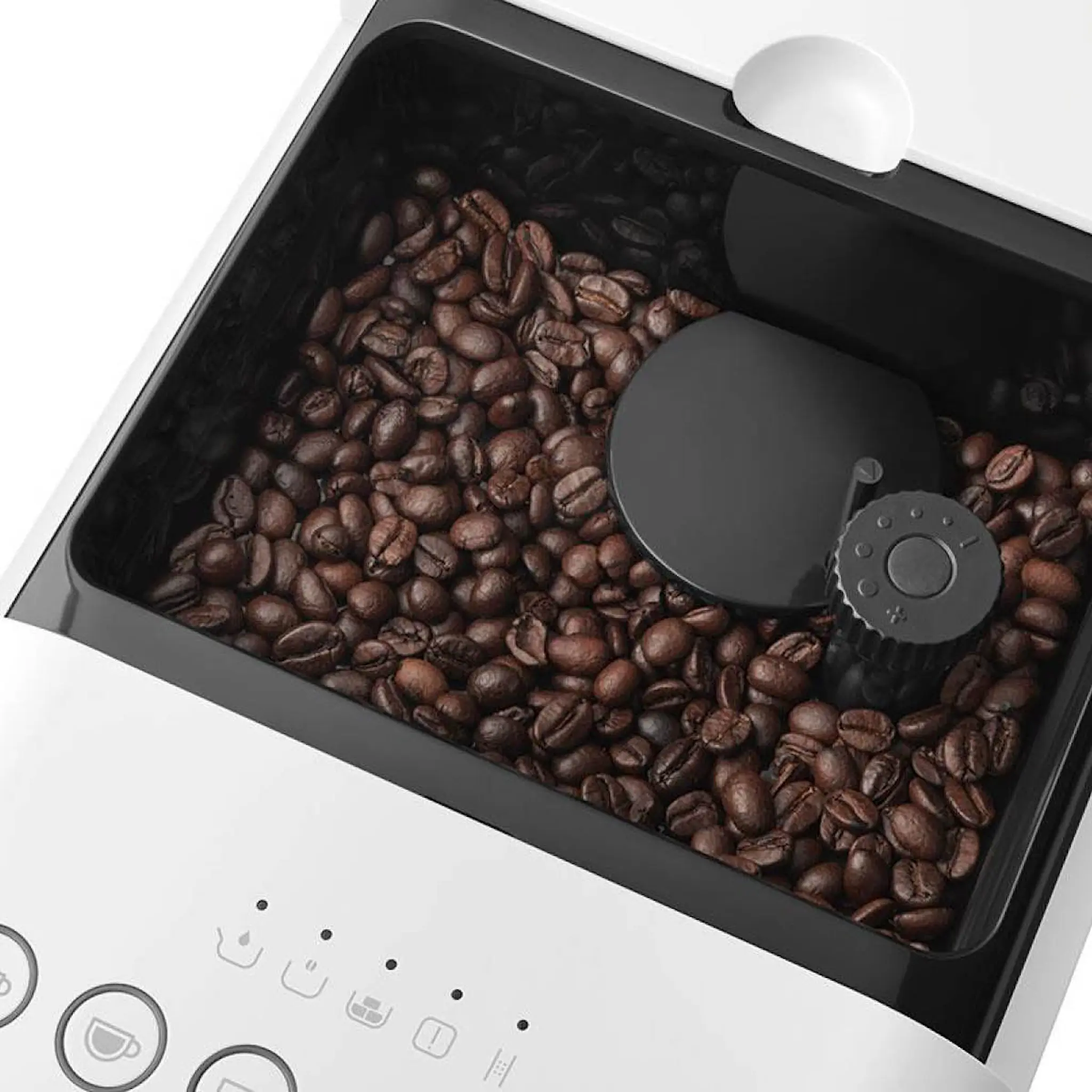 Smeg Smeg Helautomatisk Kaffemaskin BCC11 med mjölkskummare Vit