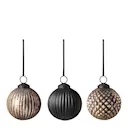 Christmas Chic julkulor i glas 3-pack