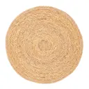 Jute Bordstablett Rund 37 cm Natur