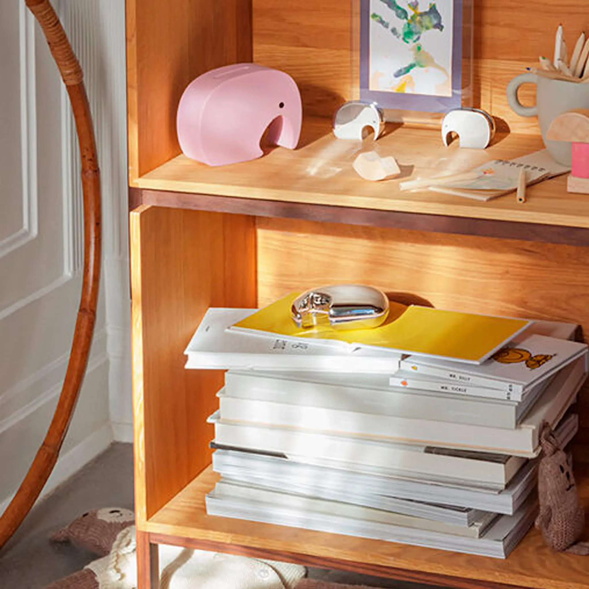 Georg Jensen Miniphant Sparbössa 9 cm Strawberry Blush