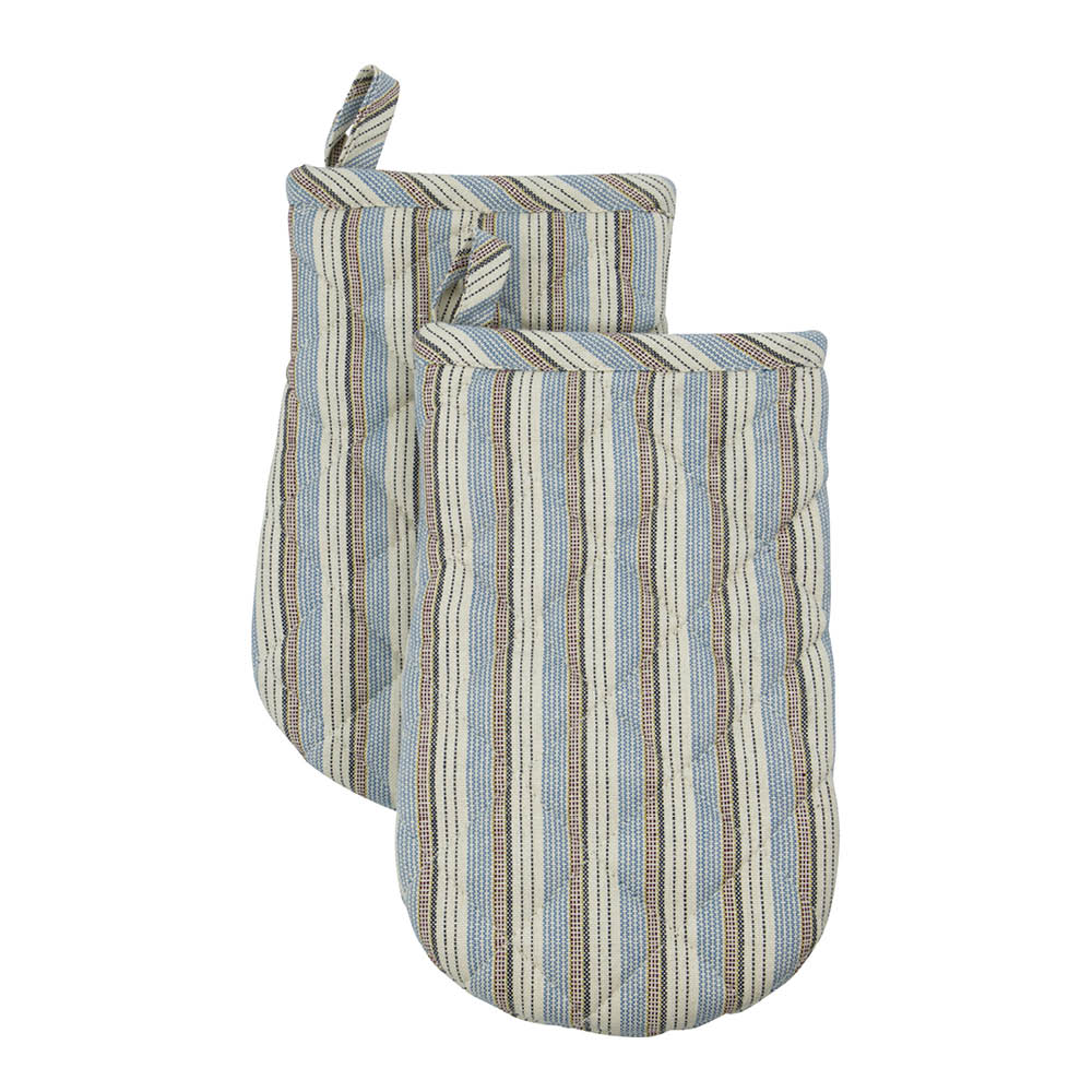 House Doctor - Chef Uunikinnas 24x14 cm 2 kpl Sininen/Hiekka