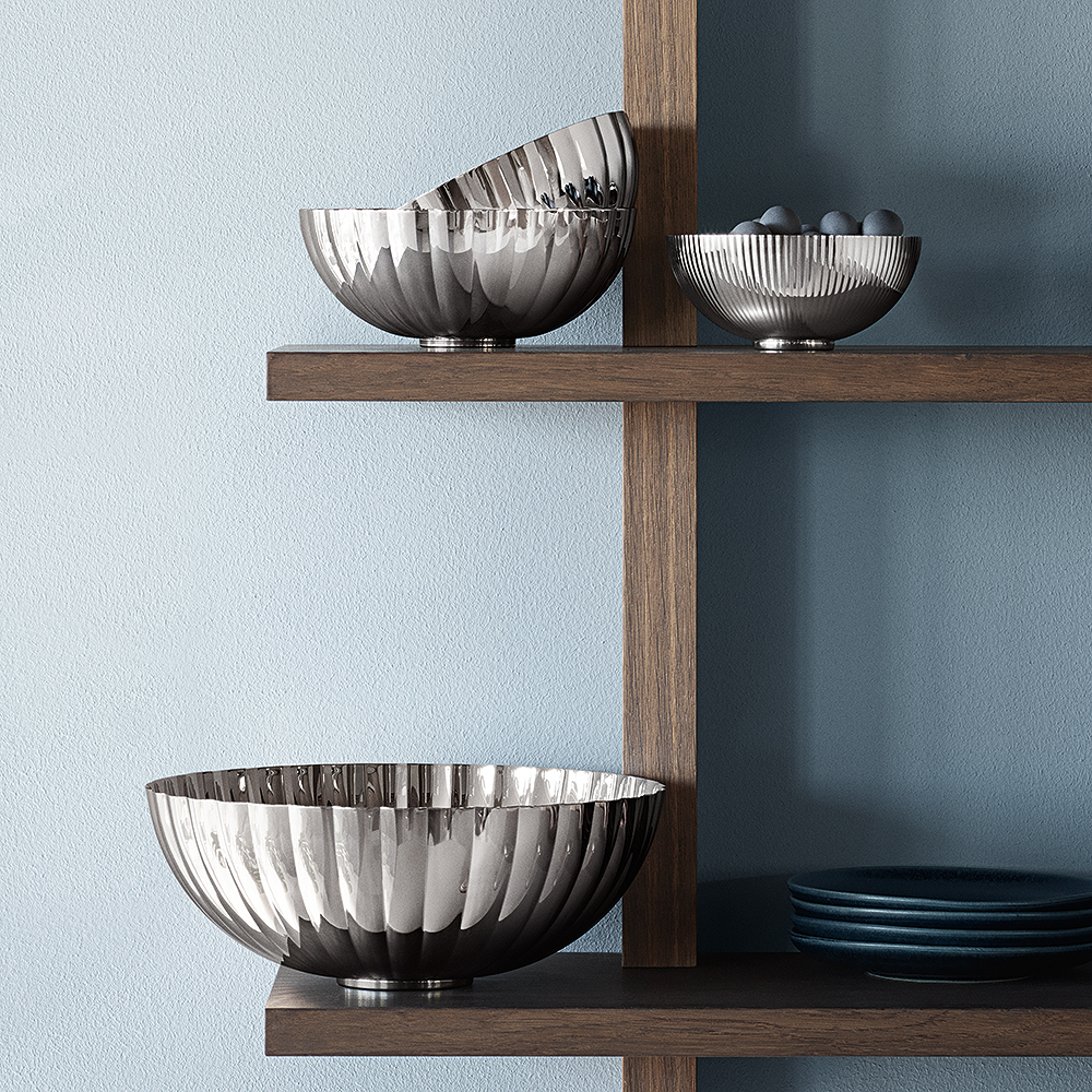 Georg Jensen Bernadotte skål liten 13 cm blank