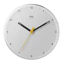 Väggklocka analog Ø 23 cm svart