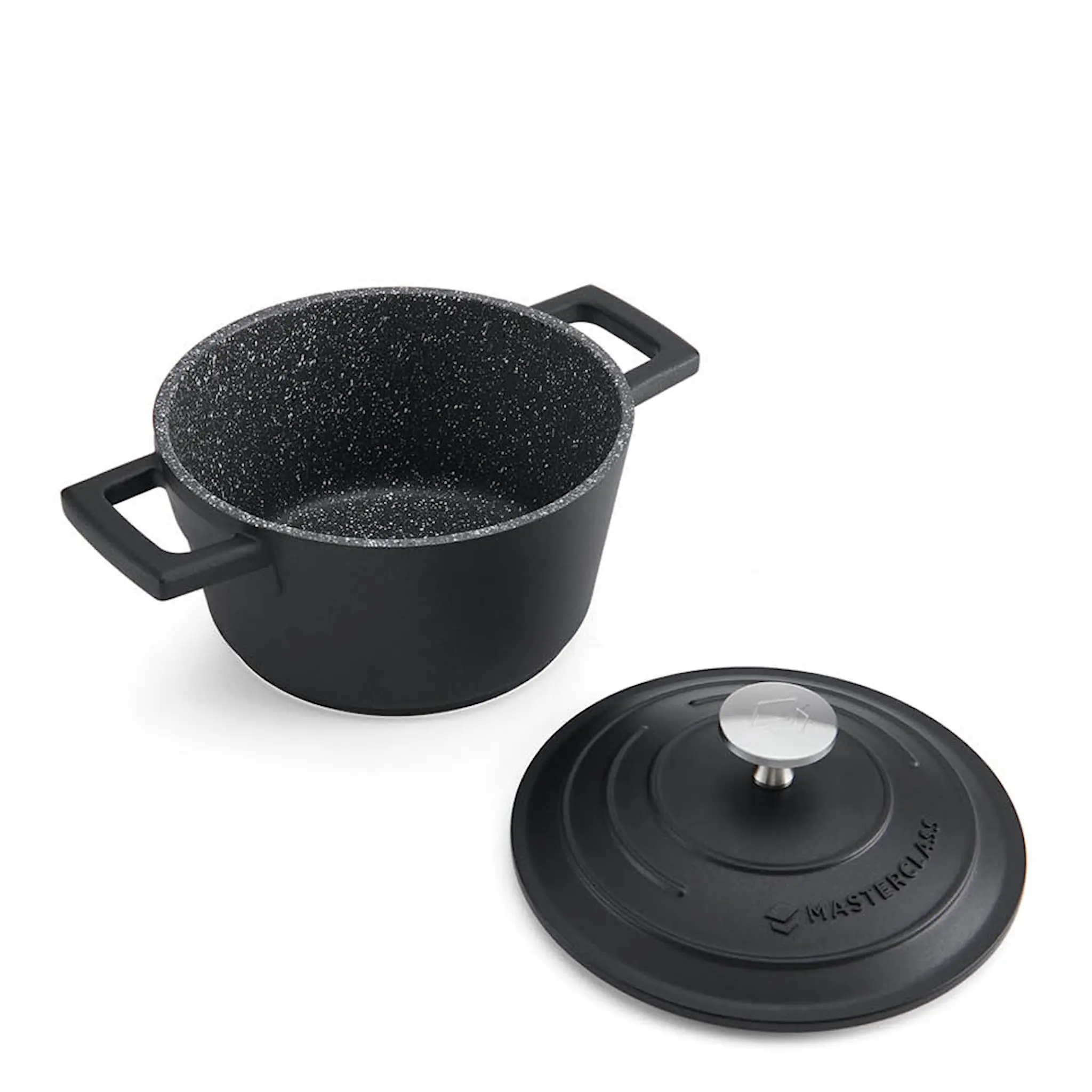 MasterClass Cast Aluminium Pata 1,4 L Musta