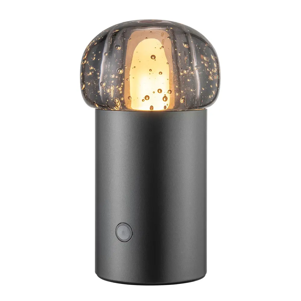 Iris LED-lampe 18 cm gun metal