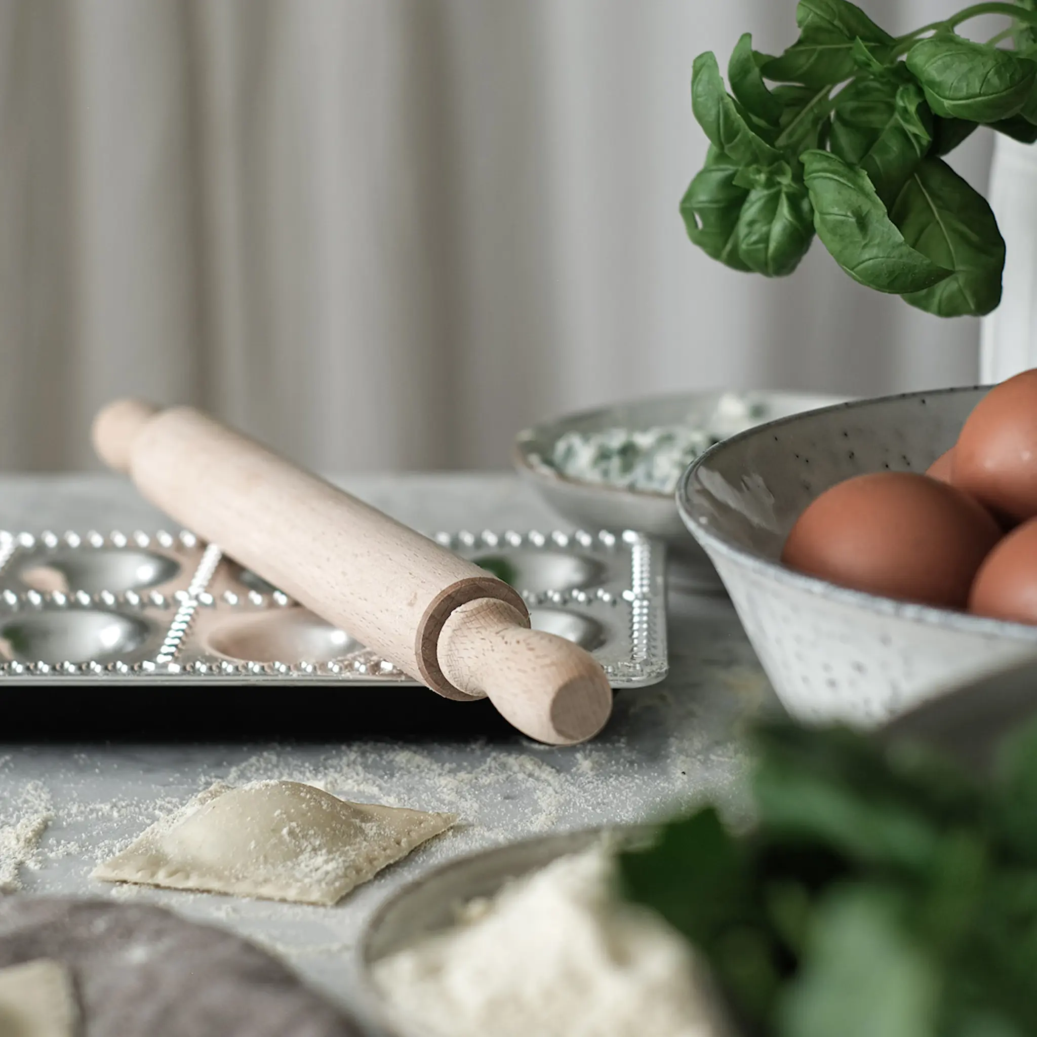 Modern House Pasta La Vista ravioliform med kavel