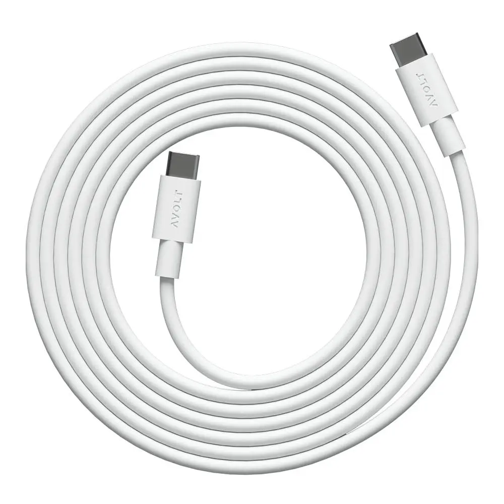 Cable 1 USB-C Kaapeli 2 m Opal White