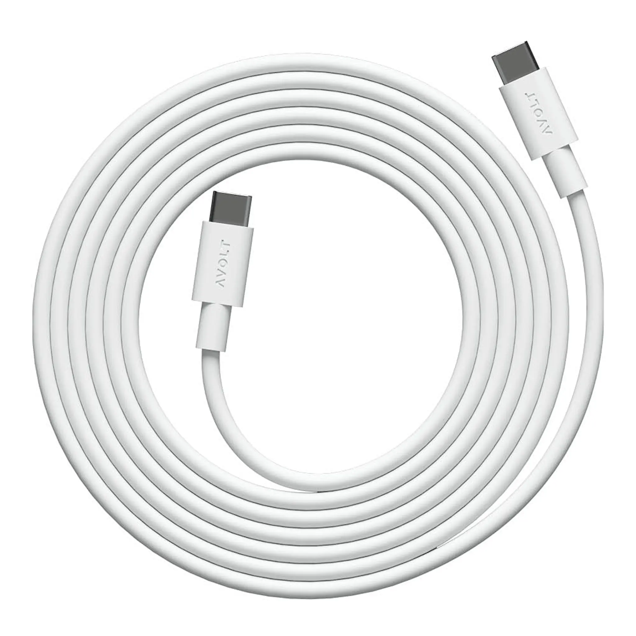 Avolt Cable 1 USB-C Kaapeli 2 m Opal White
