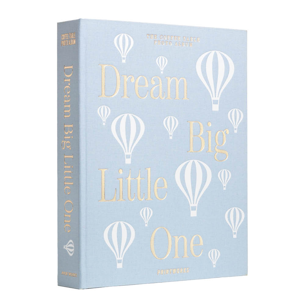 Printworks Dream Big Little One babyalbum lyseblå