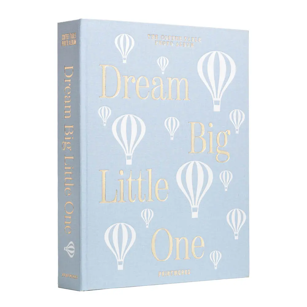 Dream Big Little One babyalbum lyseblå
