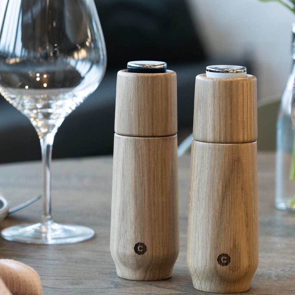 CrushGrind Champagne Maustemylly 18 cm 2 kpl Tammi