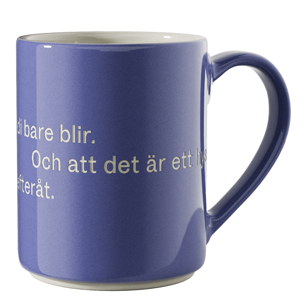 Design House Stockholm - Astrid Lindgren Muki, Hyss hittar man inte på 35 cl Sininen