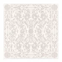 Anno 1859 bordsduk 150x150 cm beige