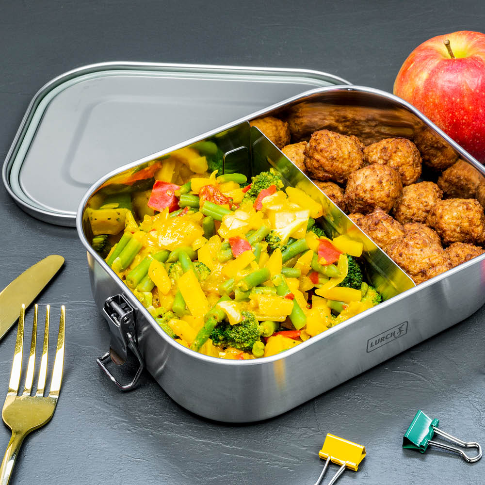 Lurch Snap matlåda 1,4L rostfritt stål