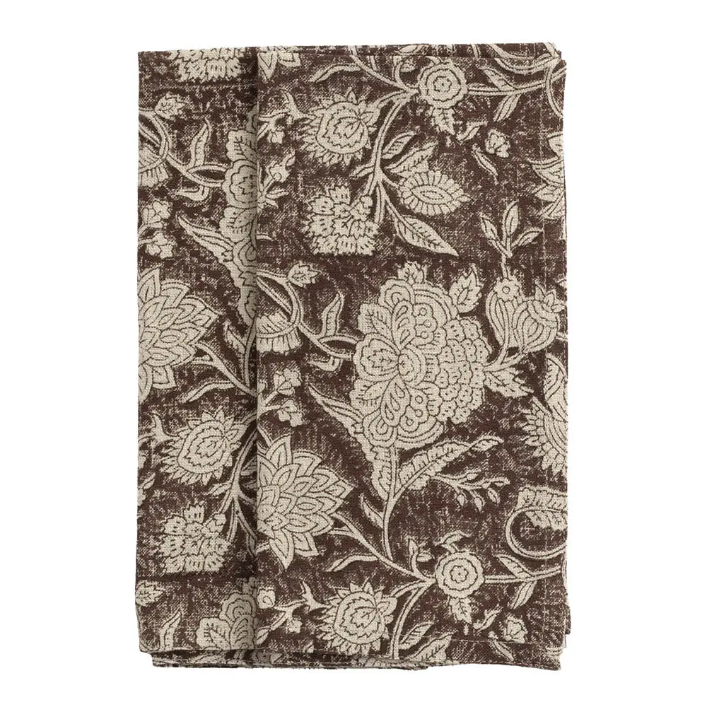 Indian Rose Lautasliina 50x50 cm 2 kpl Ruskea