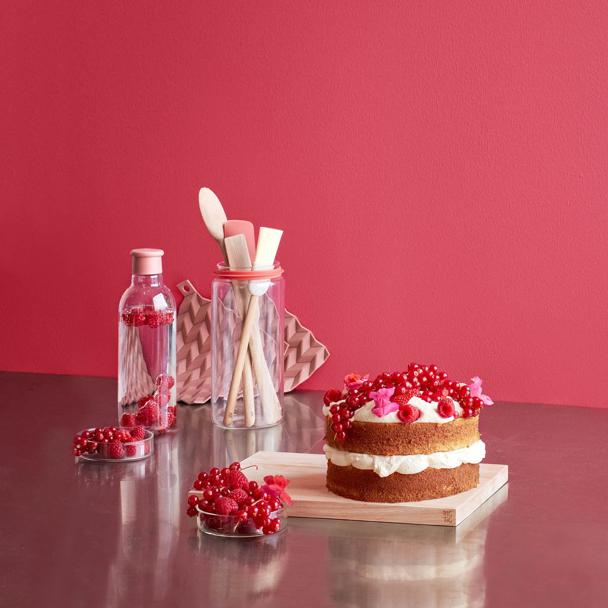 RIG-TIG DRINK-IT vannflaske 0,75L rose