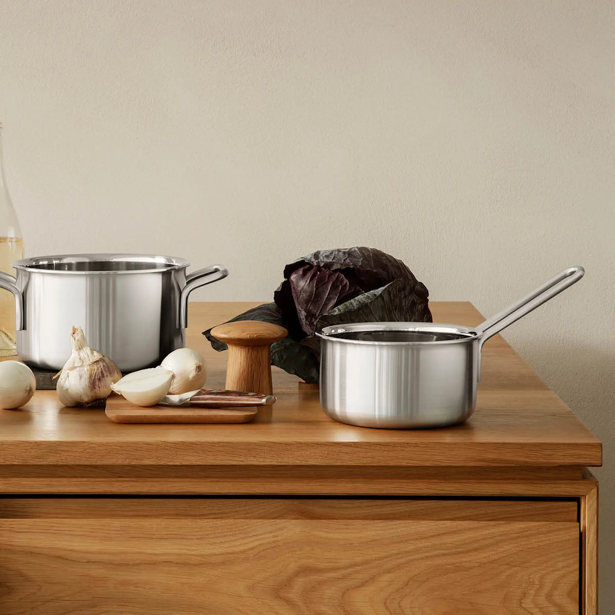 Eva Trio Mulit grytset 3 delar stål