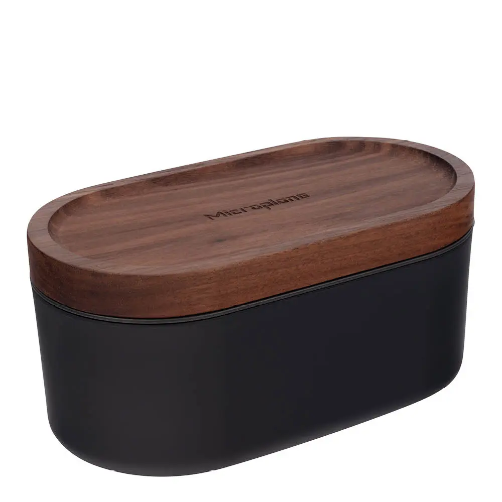 Container Grater rivjern m/beholder antrasitt/valnøtt