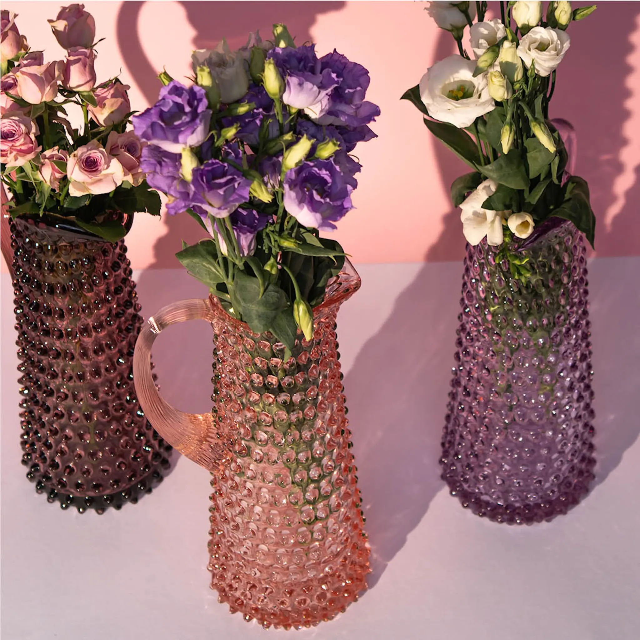 Klimchi Hobnail Karahvi korkea 1 L Rosaline