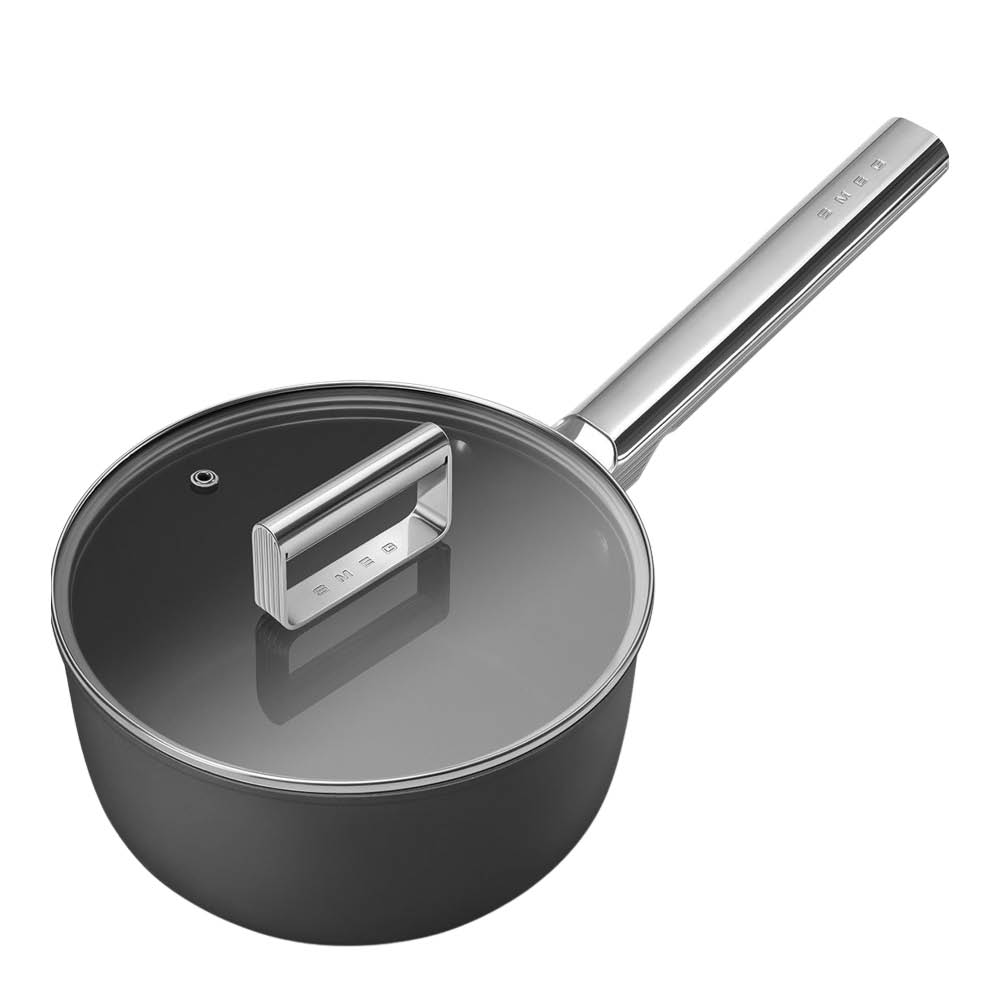 Smeg - Smeg Kattila 20 cm 3,1 L Musta