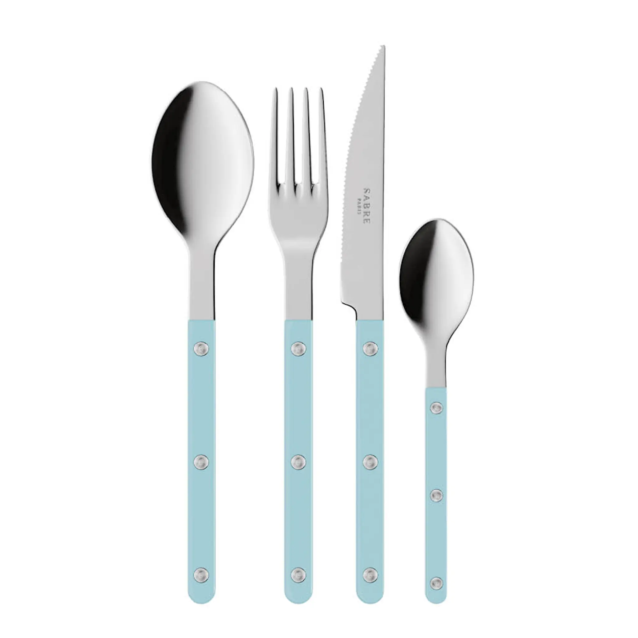 Sabre Bistrot ruokailuvälinesarja 4 kpl Pastel Blue