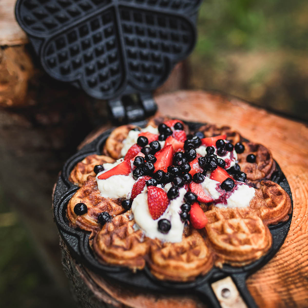 Hällmark of Sweden Hällmark Vohvelirauta 17x66 cm Valurauta