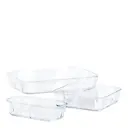 Grand Cru ugnsformar i glas set 3 delar