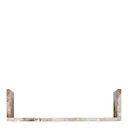 Marr vägghylla i marmor 50 cm beige marmor