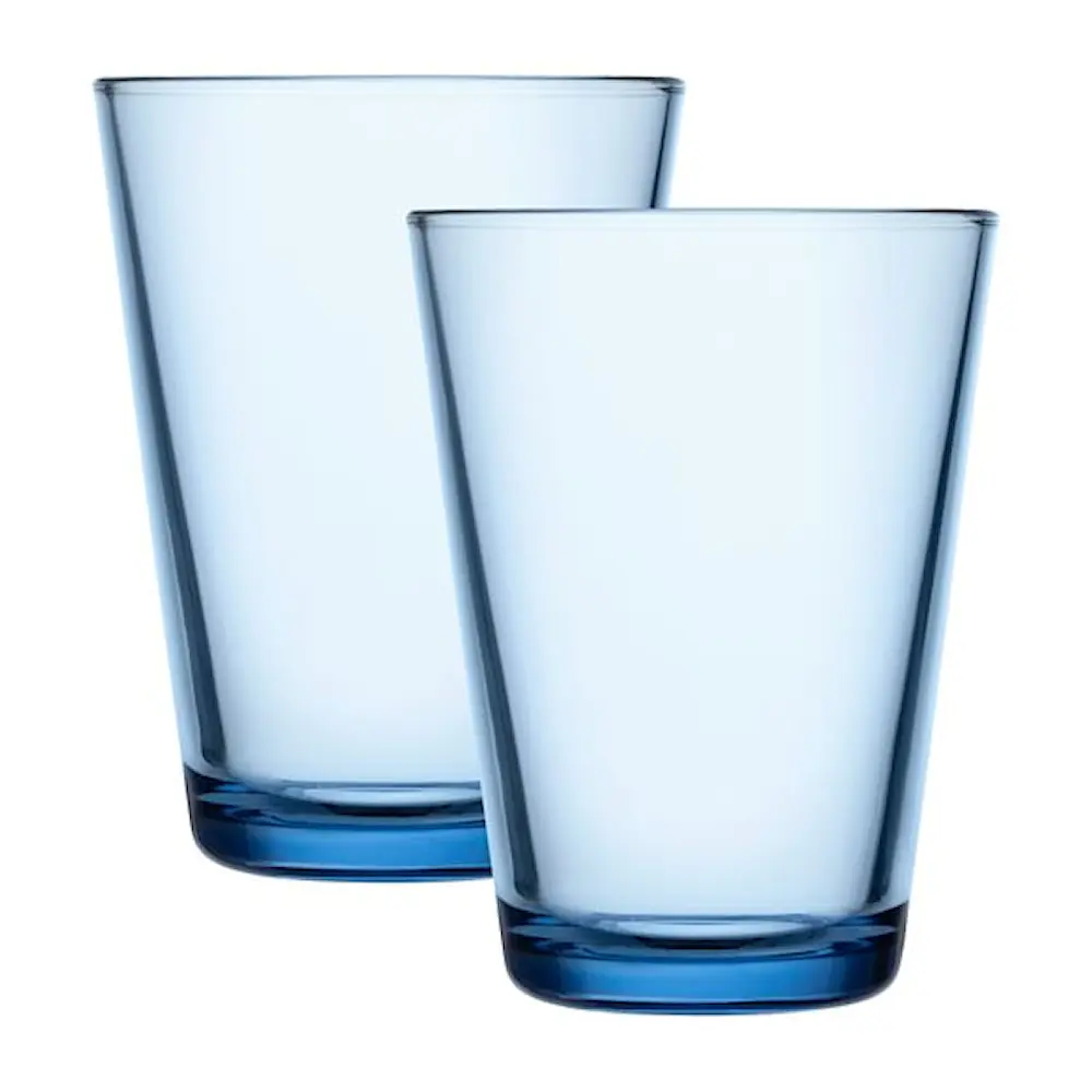 Kartio Lasi 40 cl 2 kpl Vedensininen