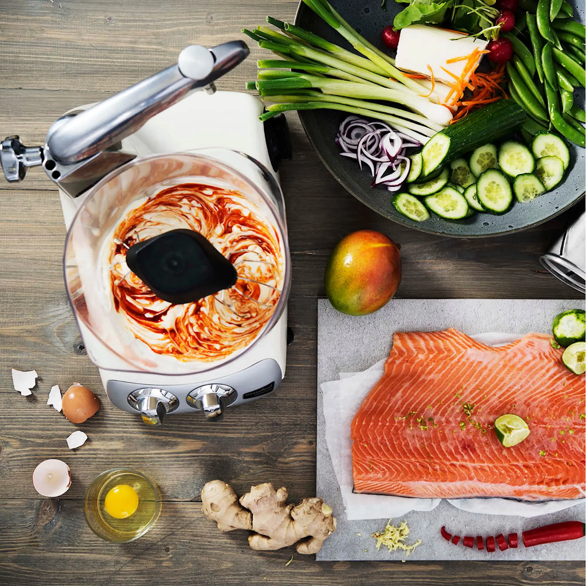 Ankarsrum Ankarsrum Assistent Original Köksmaskin Creme Light