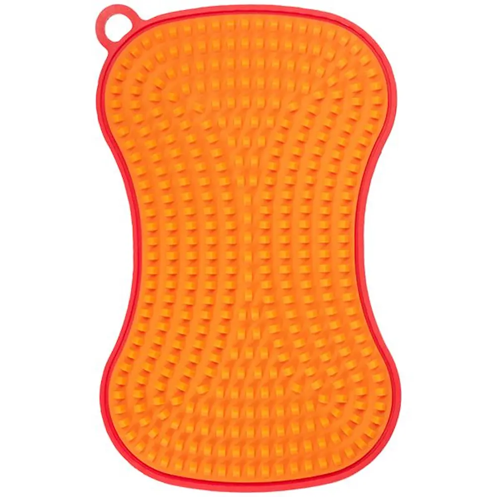 Scrubby Puhdistussieni 13,5x8,5 cm Oranssi