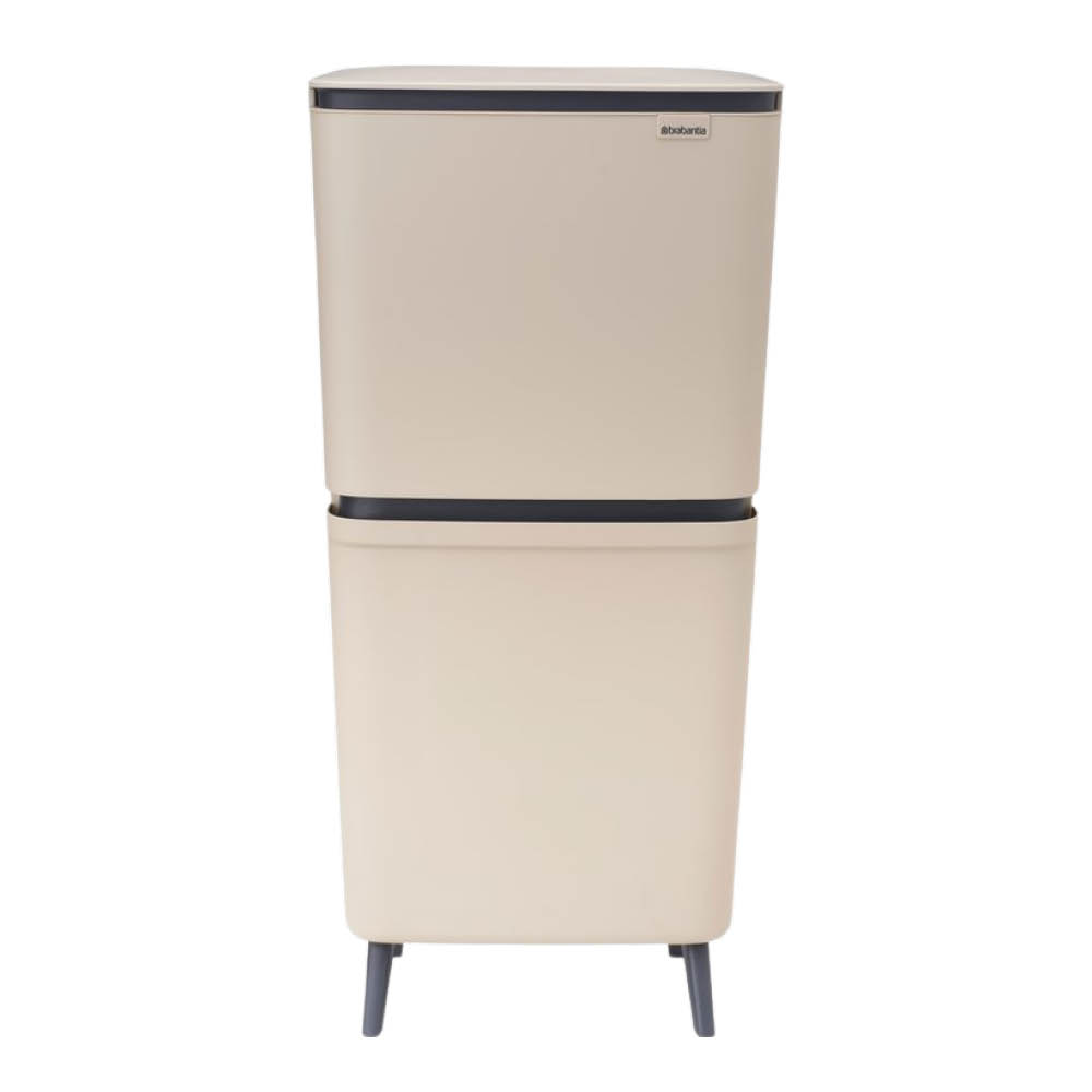 Brabantia SortUp källsorteringskärl hög 20+25 L soft beige
