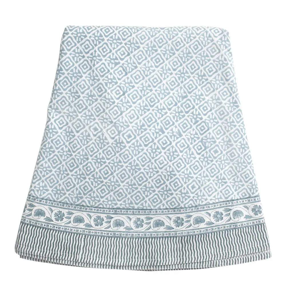 Simmi Pöytäliina Ø220 cm Dusty Blue