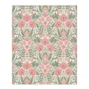 Bettys tulpaner pläd 140x170 cm rosa