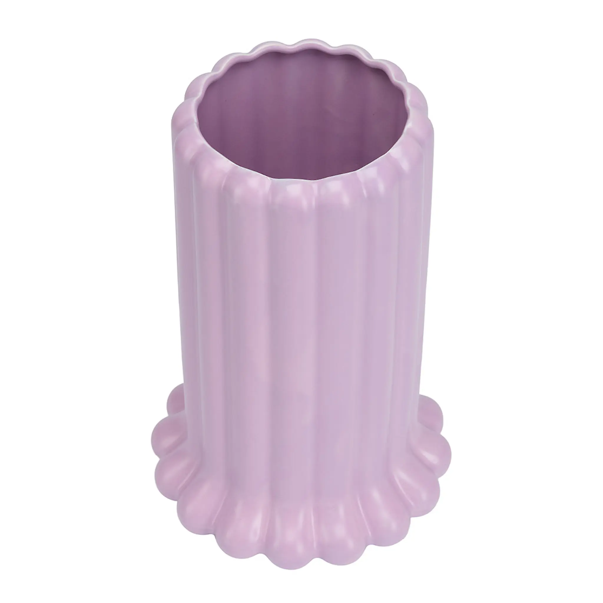 Design Letters Tubular Vas 24 cm Lila