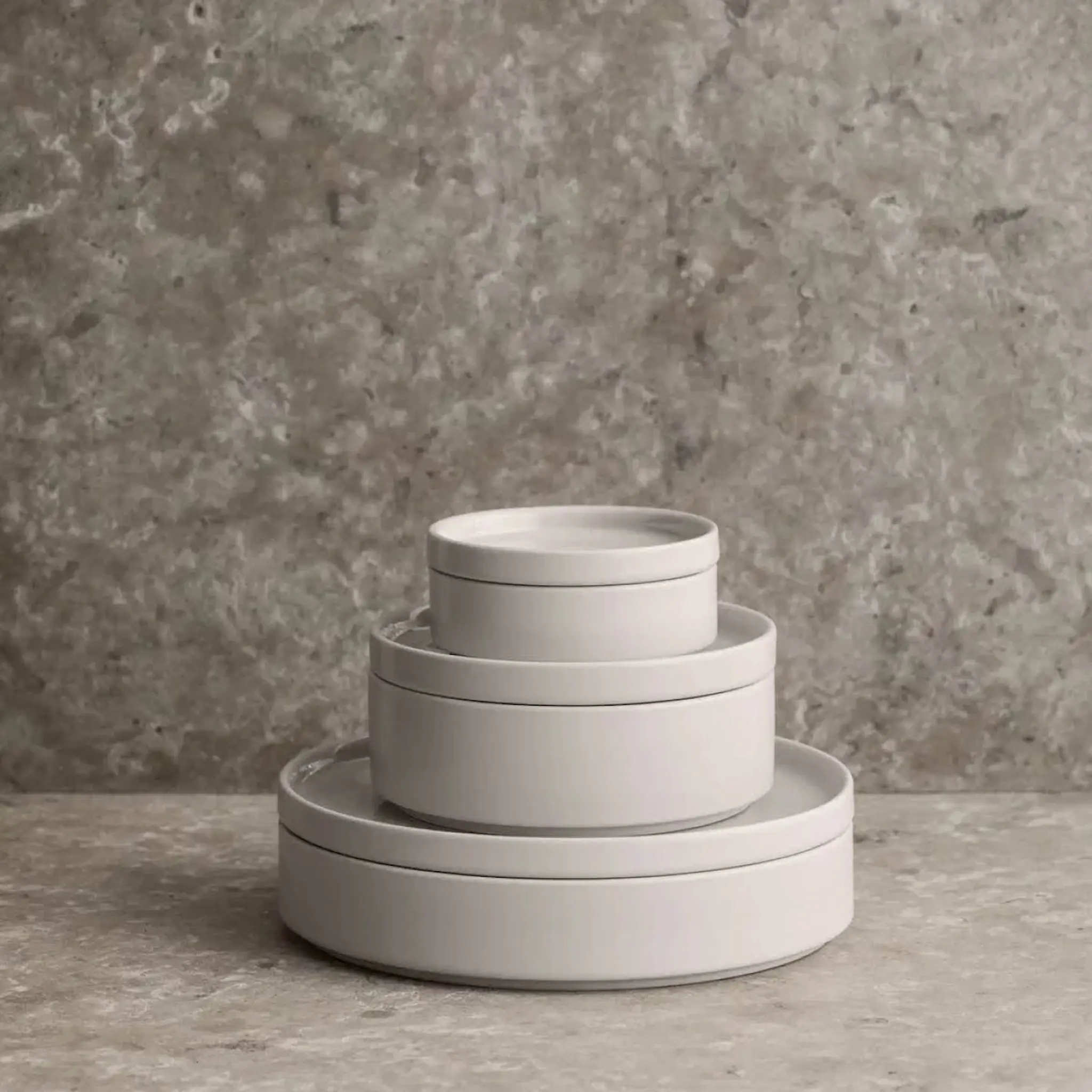 Blomus Pilar Tallrik 14 cm Moonbeam