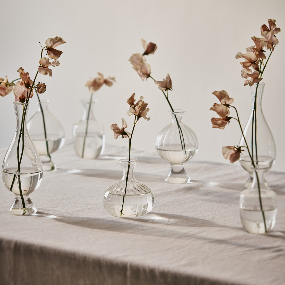 Tell Me More Como ripple vase 10 cm klar