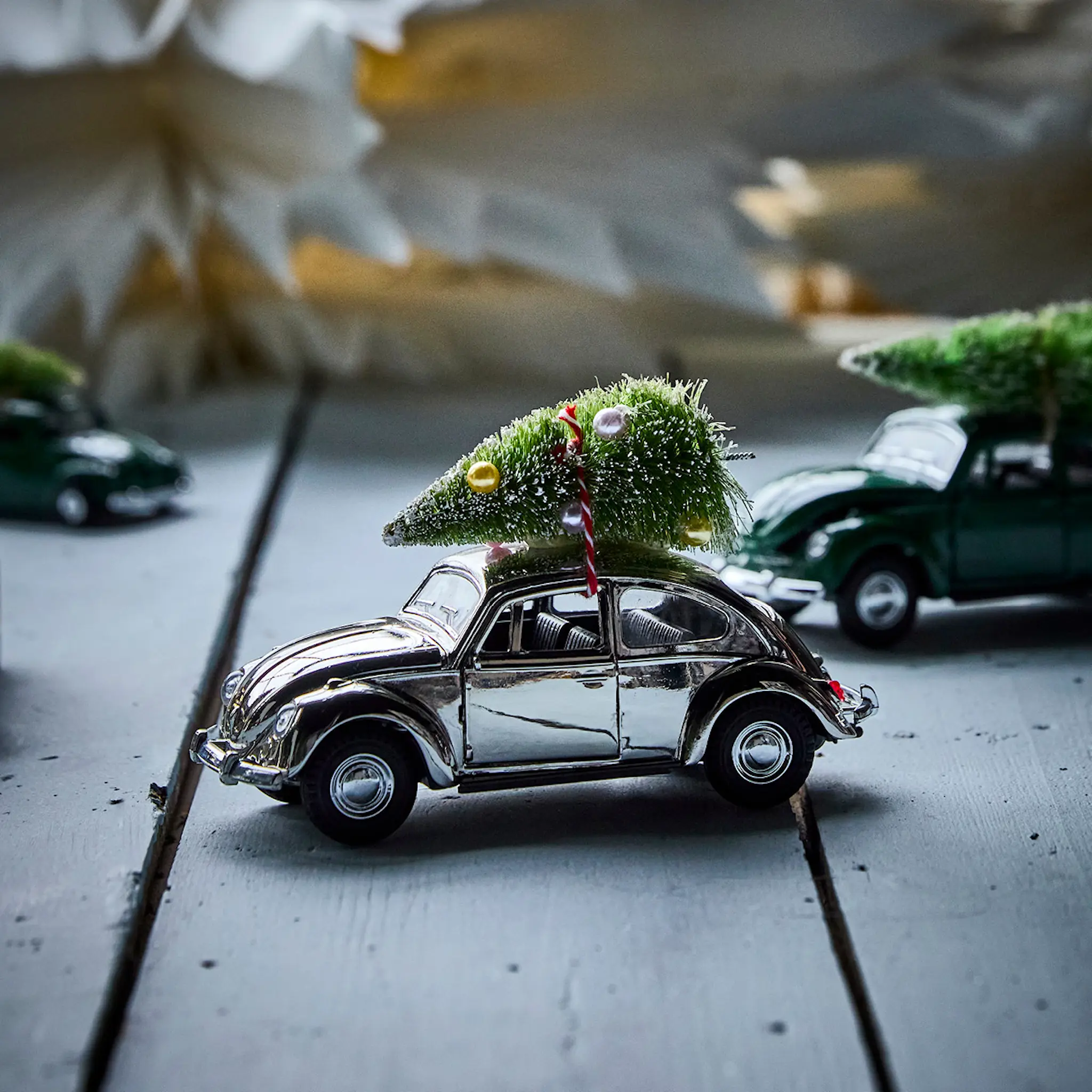 House Doctor Xmas Car Joulukoriste Hopea